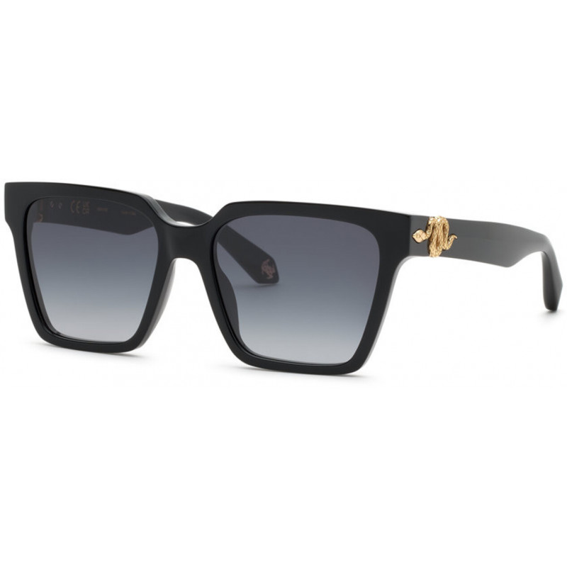 Sunglasses Roberto Cavalli SRC 153 M 0700 Black W Smoke Grad