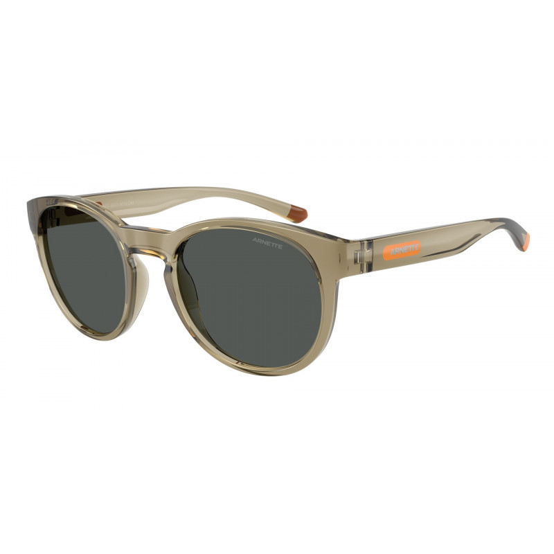 Sunglasses Arnette AN 4371 303187 Transparent Olive / Dark Grey Policarbonate Standard 52mm