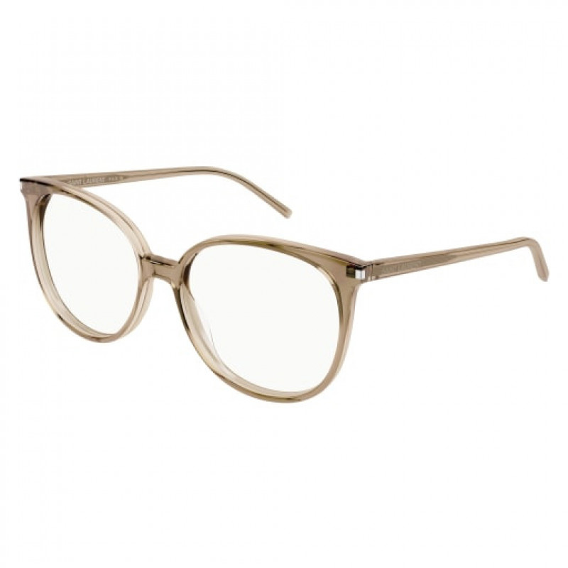 Eyeglasses Saint Laurent SL 39 - 007 Brown / Transparent 54mm