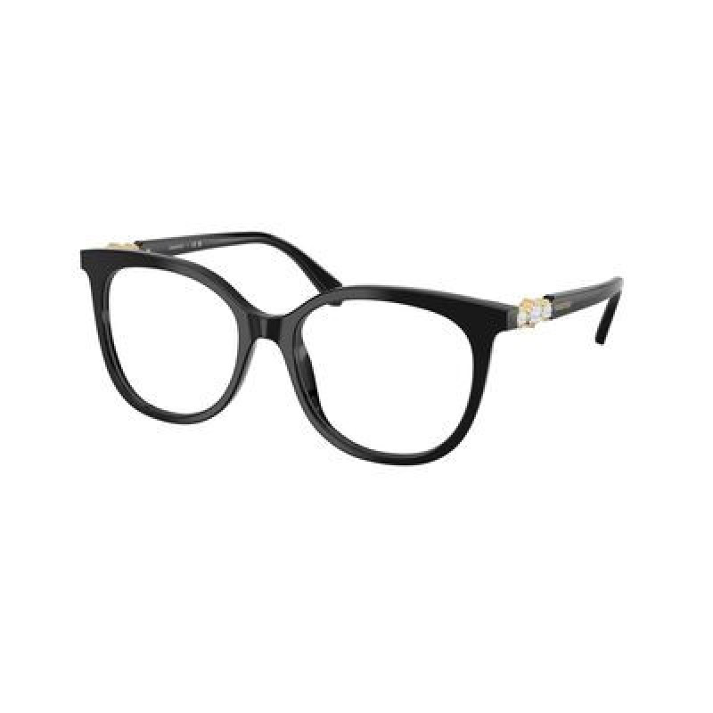 Eyeglasses Swarovski SK 2055 1001 Black Demo Lens 54mm