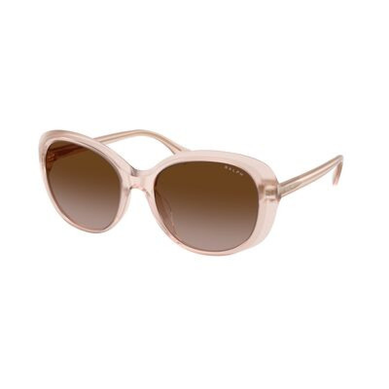 Sunglasses Ralph RA 5335 U 600913 Shiny Opal Pink / Gradient Brown Polyamide Standard 56mm