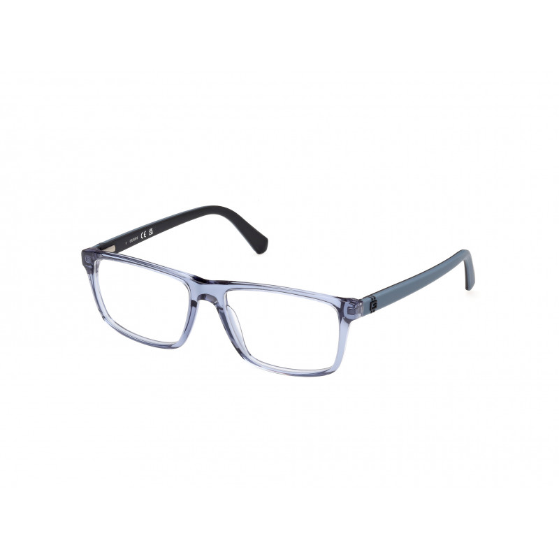 Eyeglasses Guess GU 50130 090 Shiny Blue / Matte 55mm