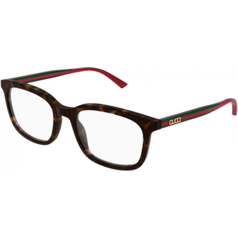 Eyeglasses Gucci GG 1928 O- 002 Havana / Transparent Green