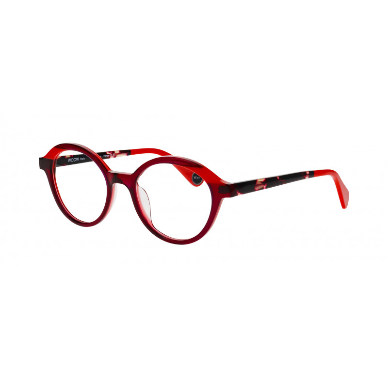 Eyeglasses WOOW RUN WAY 1 2218 Bicolor Red And Pink
