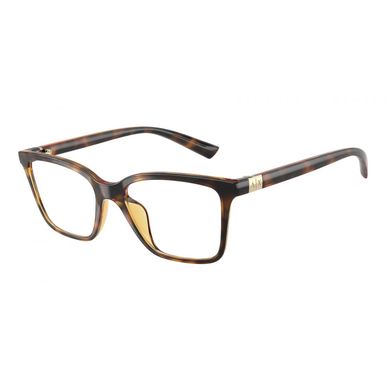 Eyeglasses Armani Exchange AX 3146 U 8213 Shiny Havana/Demo Lens 49mm