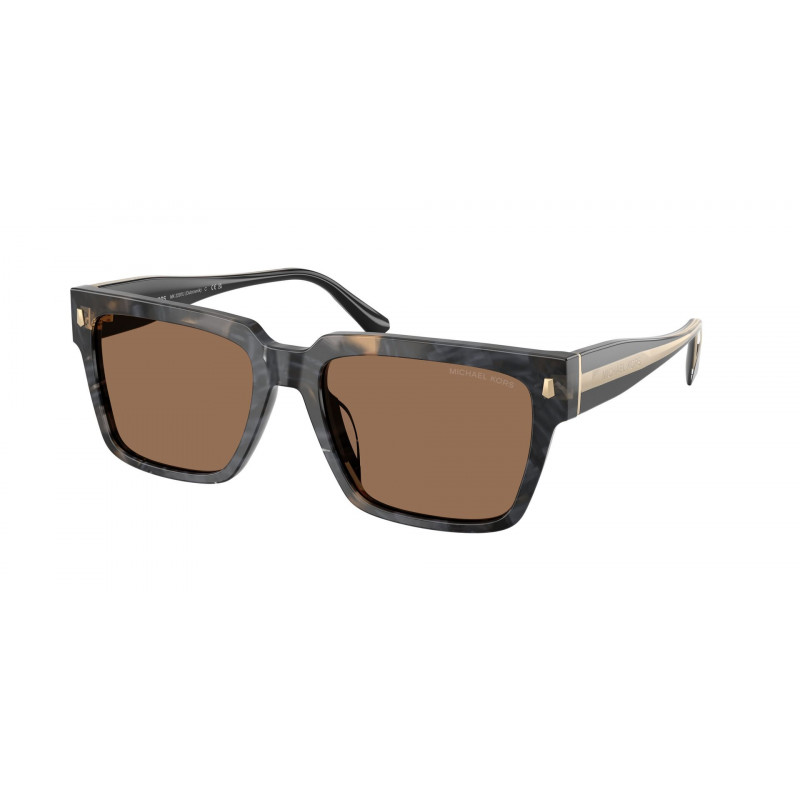 Sunglasses Michael Kors MK 2297 U 394573 Black Camo Tortoise / Brown Polyamide Standard 56mm