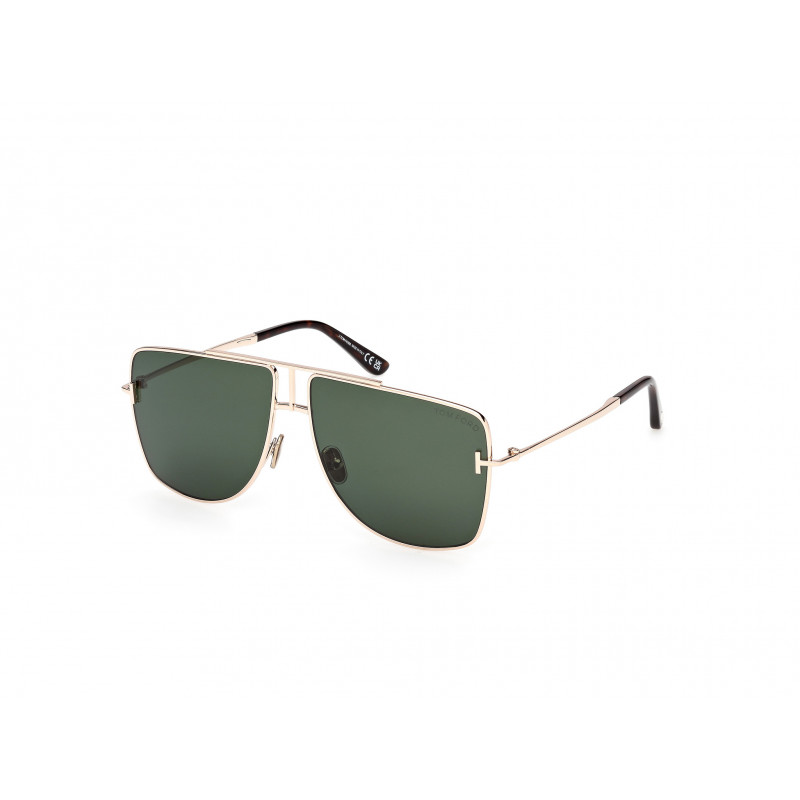 Sunglasses Tom Ford FT 1307 28N Shiny Rose Gold / 59mm