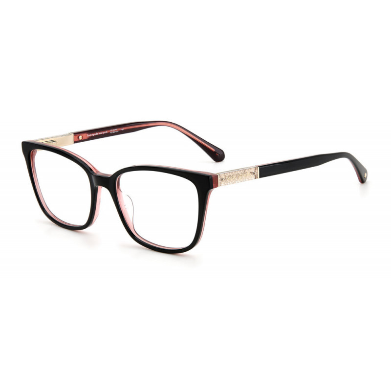 Eyeglasses Kate Spade DAVINA 3H2 Black Pink 52mm