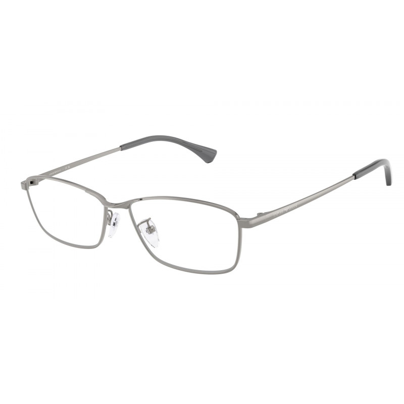 Eyeglasses Emporio Armani EA 1196 D 3010 Shiny Gunmetal Demo Lens 57mm