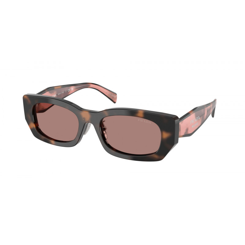Sunglasses Prada PR B 05 SF 23A60B Mauve Tortoise / Light Brown Polyamide Standard