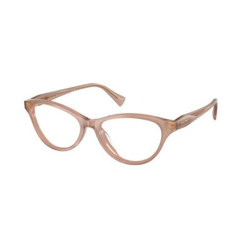 Eyeglasses Ralph RA 7197 U 6114 Transparent Beige / Demo 53mm