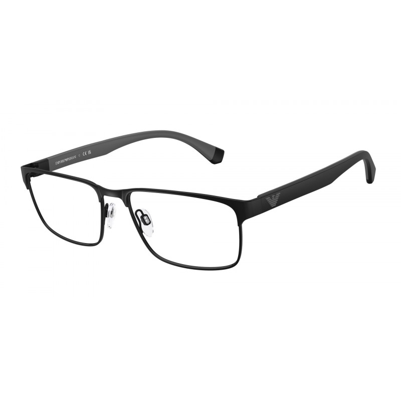 Eyeglasses Emporio Armani EA 1105 3014 Matte Black Demo Lens 58mm