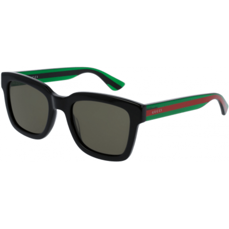Sunglasses Gucci GG 0001 SN- 002 Black / Green 52mm