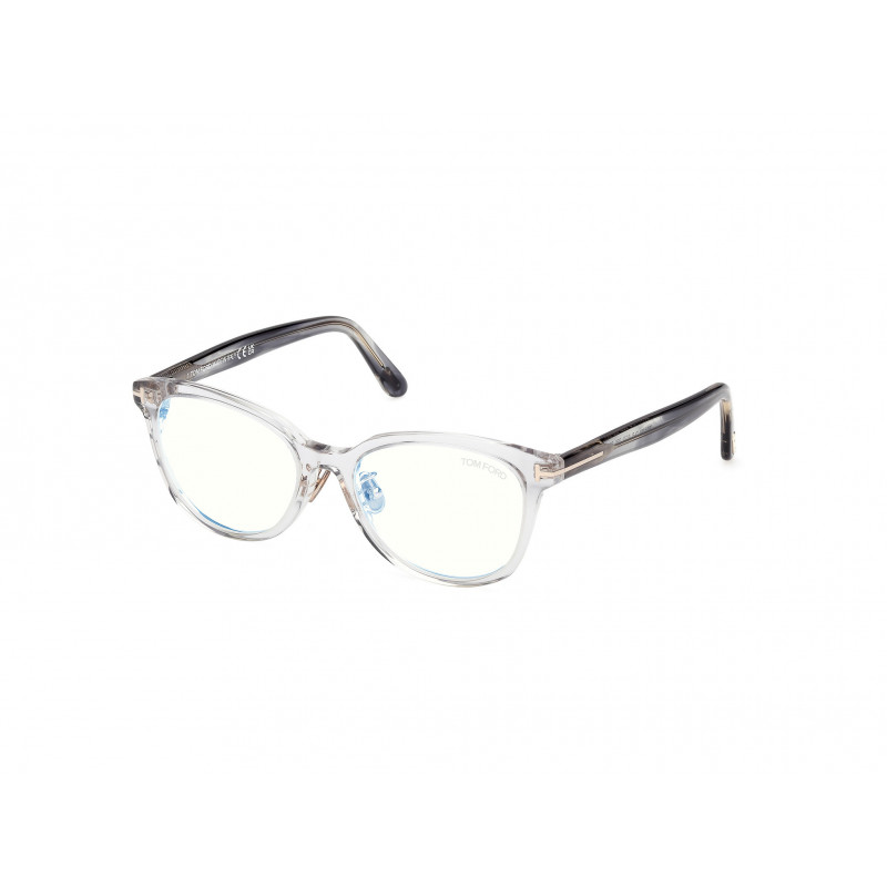 Eyeglasses Tom Ford FT 6104 -D-B Asian fit 020 Shiny Grey / 52mm