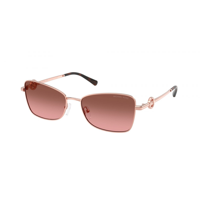 Sunglasses Michael Kors MK 1187 110811 Rose Gold / Brown Gradient Polyamide Standard 56mm