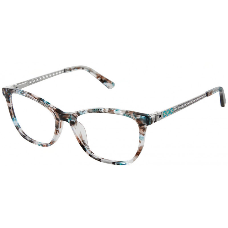 Eyeglasses Nicole Miller SOPHIA C02 Brown/Green 49mm