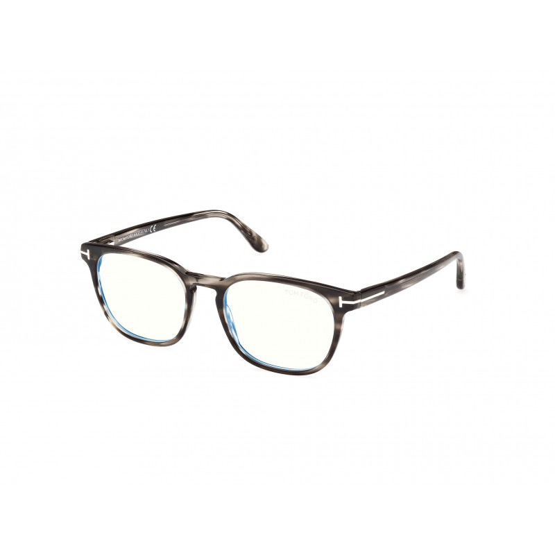 Eyeglasses Tom Ford FT 5868 -B 020 Grey/Striped / 53mm
