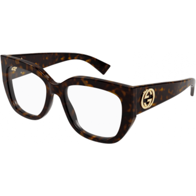 Eyeglasses Gucci GG 1846 O- 002 Havana / Transparent 54mm