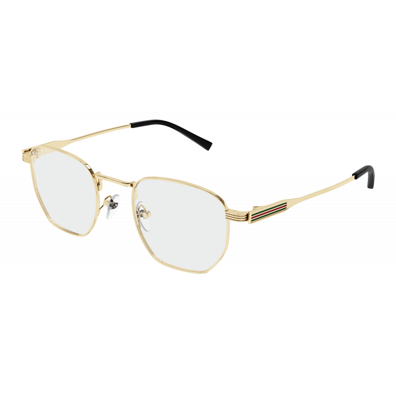 Eyeglasses Gucci GG 1878 O- 001 Gold / Transparent 49mm
