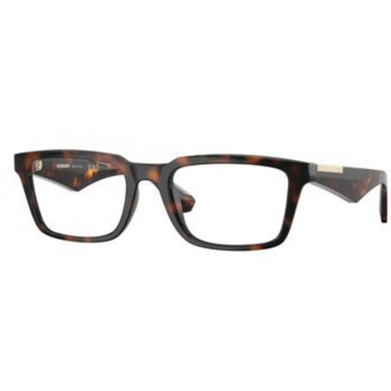 Eyeglasses Burberry BE 2428 U 3002 Dark Havana Demo Lens 52mm