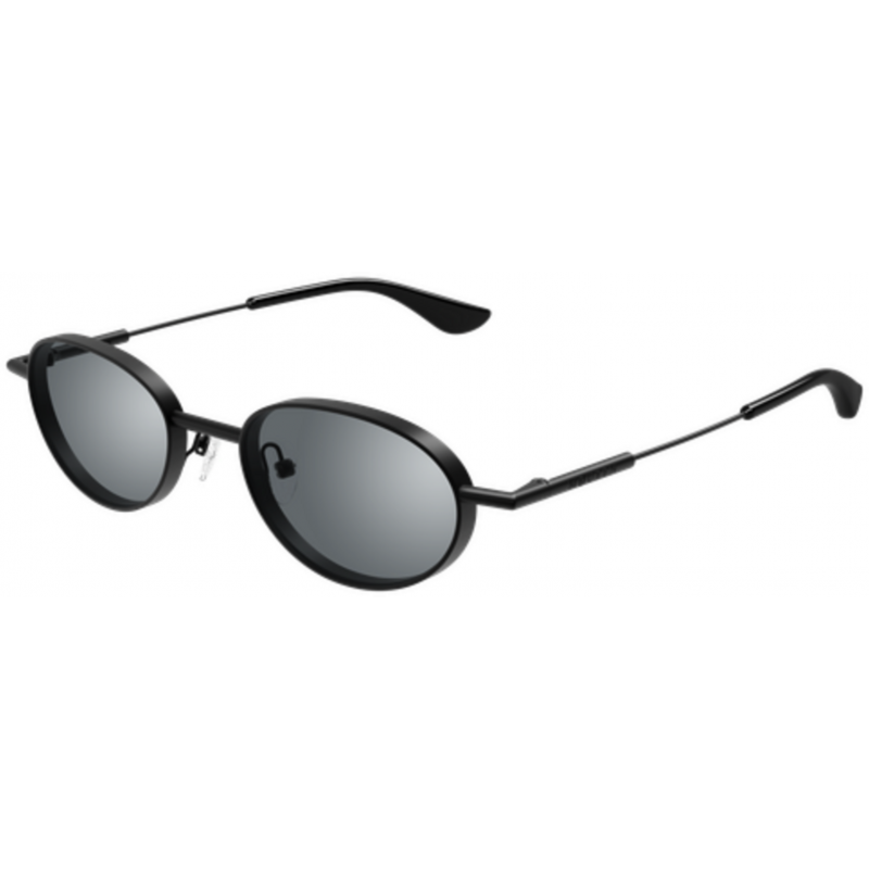 Sunglasses Alexander McQueen AM 0523 S- 004 Black / Silver 50mm