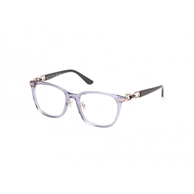 Eyeglasses Guess GU 50203 -D Asian fit 020 Shiny Grey / 53mm