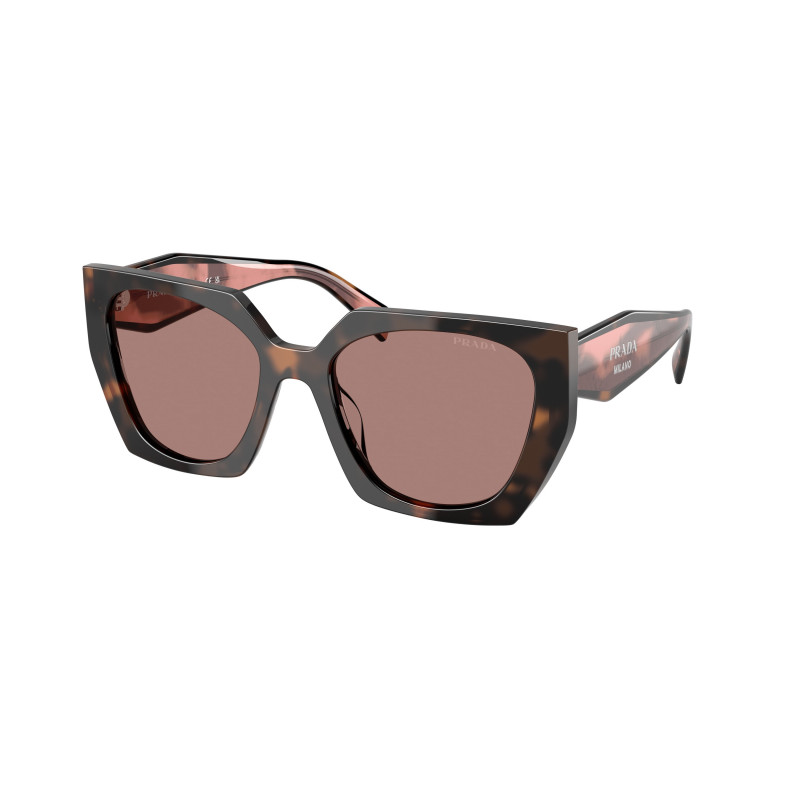 Sunglasses Prada PR 15 WS 23A60B Mauve Tortoise / Light Brown Polyamide Standard