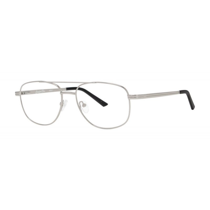 Eyeglasses Comfort Flex Brent Silver 55mm