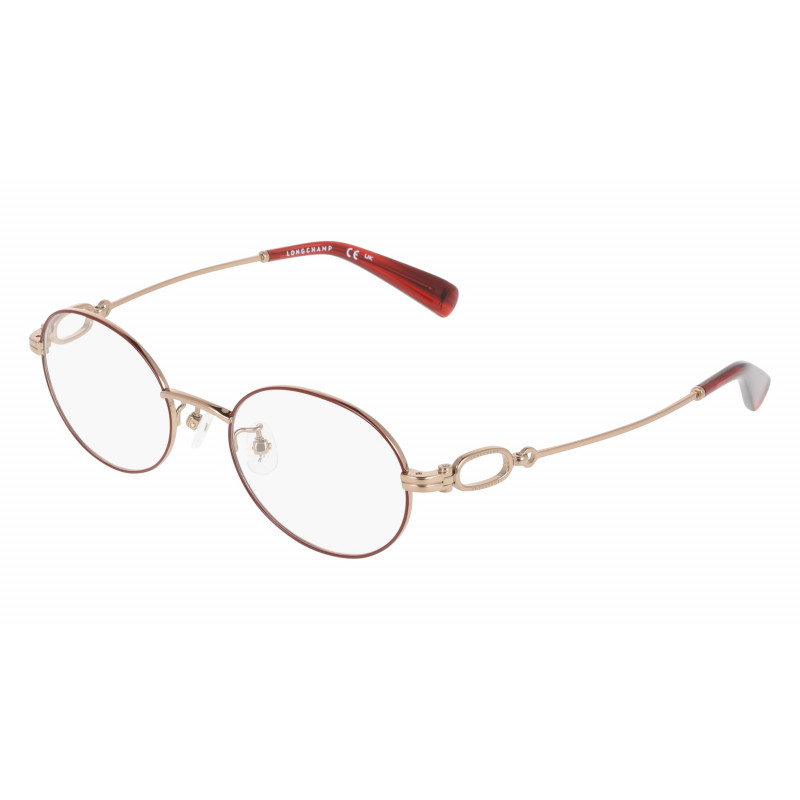 Eyeglasses LONGCHAMP 1 O 2550 LBJ 734 Amber Gold/Bordeaux 48mm