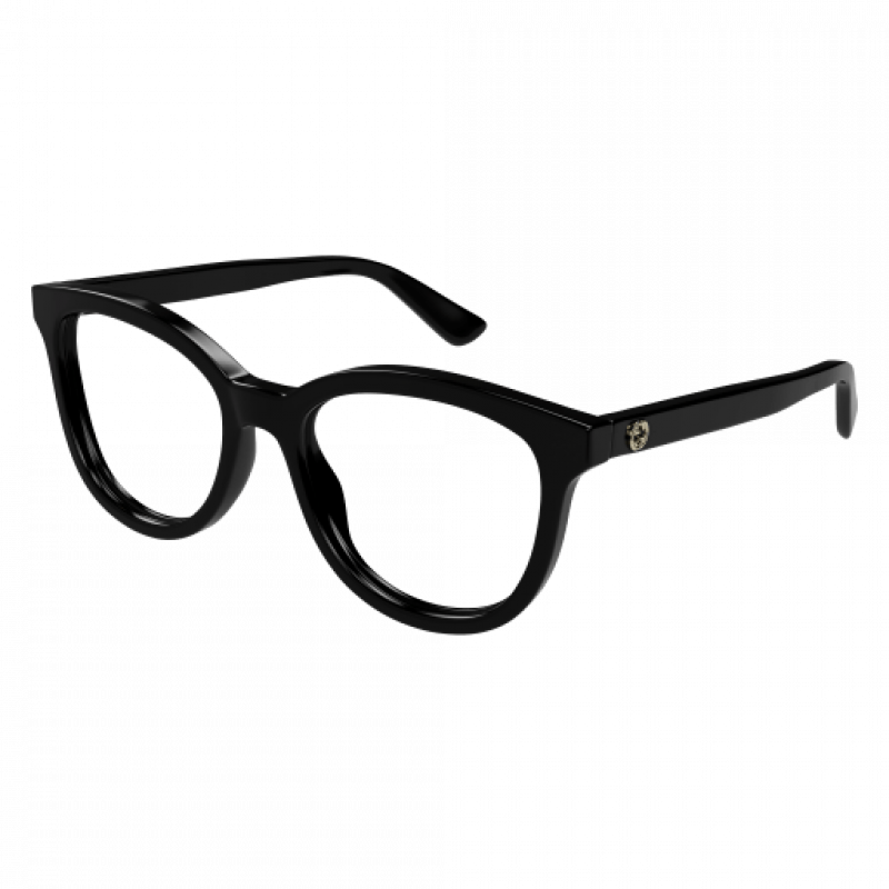 Eyeglasses Gucci GG 1687 O- 001 Black / Transparent 52mm