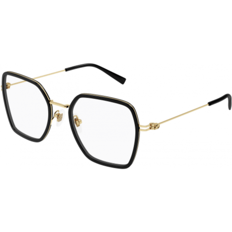 Eyeglasses Gucci GG 1850 O- 001 Black / Transparent Gold