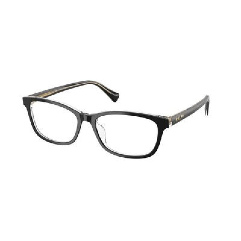 Eyeglasses Ralph RA 7194 U 6297 Black On Transparent / Demo 53mm