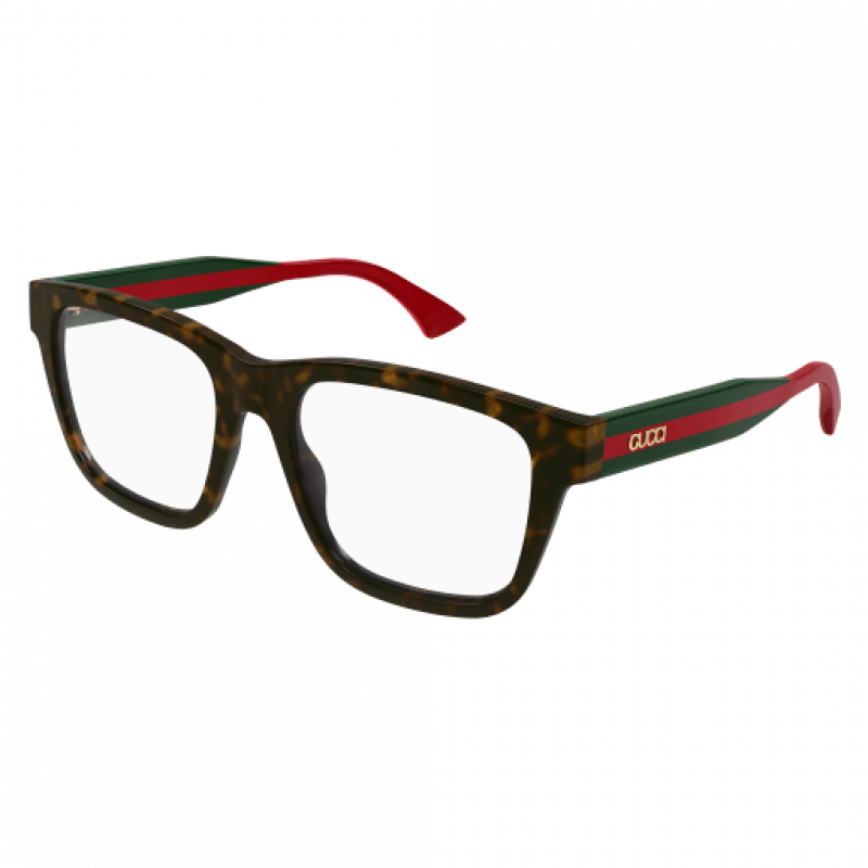 Eyeglasses Gucci GG 1870 O- 006 Havana / Transparent Green 56mm