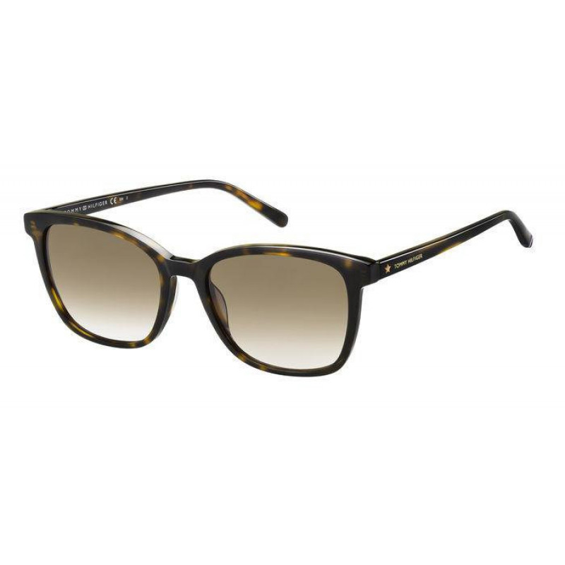 Sunglasses Tommy Hilfiger TH 1723 /S 86HA Ha Brown Shaded 54mm