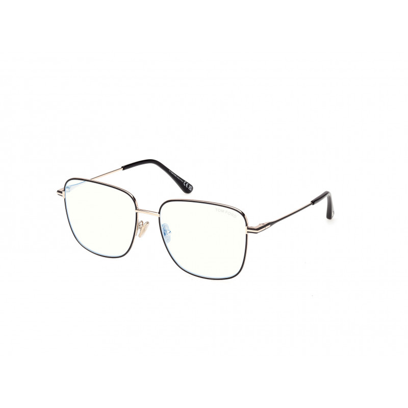 Eyeglasses Tom Ford FT 6136 -B 001 Shiny Black / 56mm