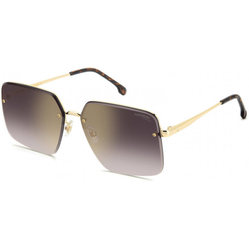 Sunglasses CARRERA 3044 /S NRYK Yk Gold Mirror On Burgundy Shaded 61mm