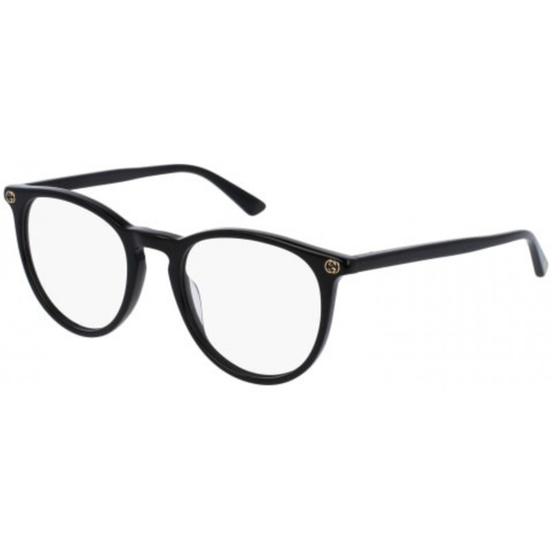 Eyeglasses Gucci GG 0027 O- 001 Black / Transparent