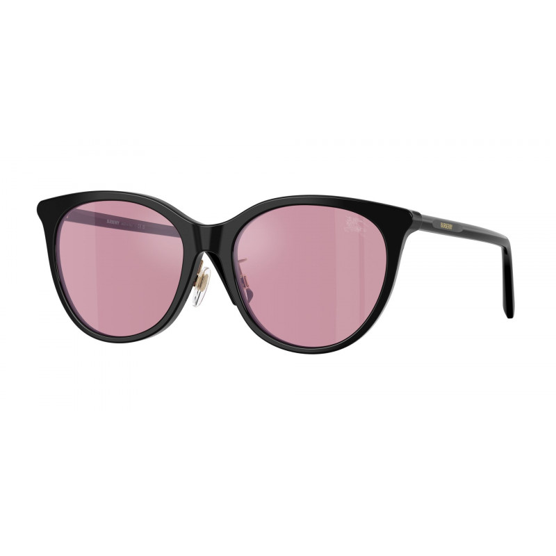 Sunglasses Burberry BE 4464 D 300130 Black / Dark Pink Mirror Silver Int Polyamide Standard 56mm