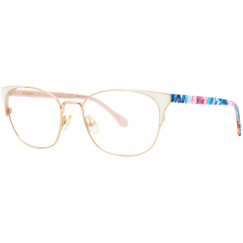 Eyeglasses Lilly Pulitzer Posey White 49mm