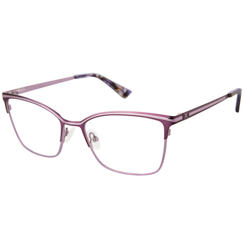 Eyeglasses Nicole Miller MADAGASCAR C02 Mauve/ Mauve 56mm