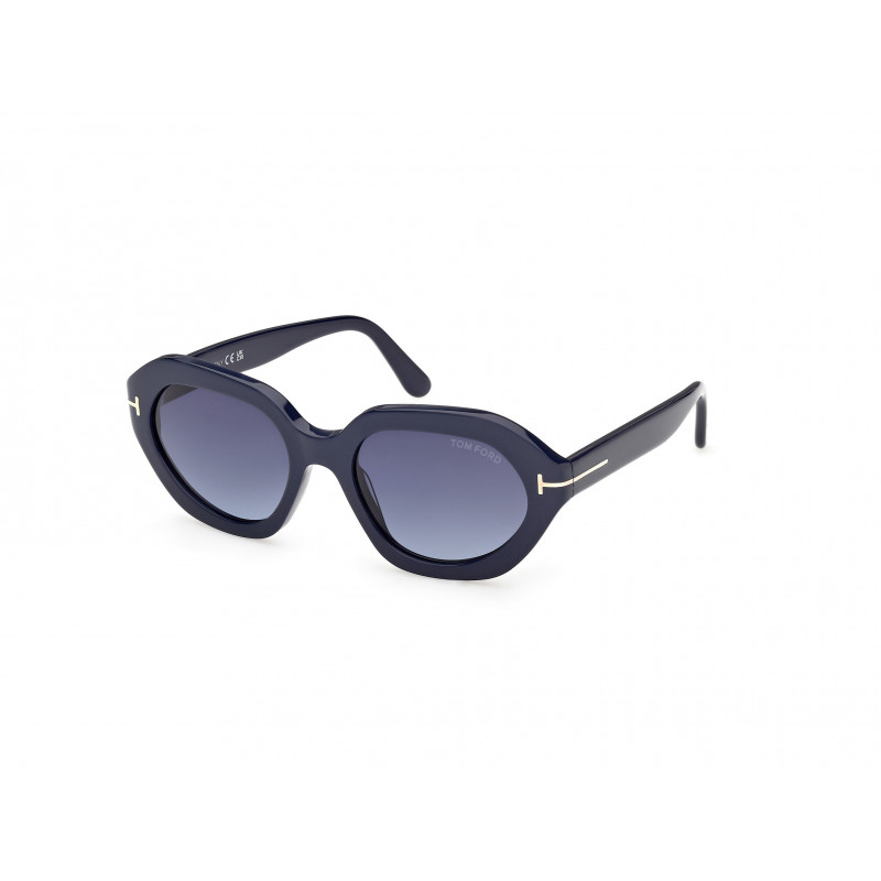 Sunglasses Tom Ford FT 1341 90W Shiny Blue / 53mm