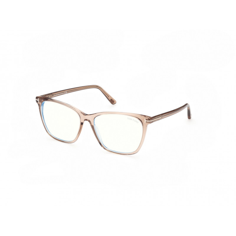 Eyeglasses Tom Ford FT 5762 -B 045 Shiny Light Brown / 55mm