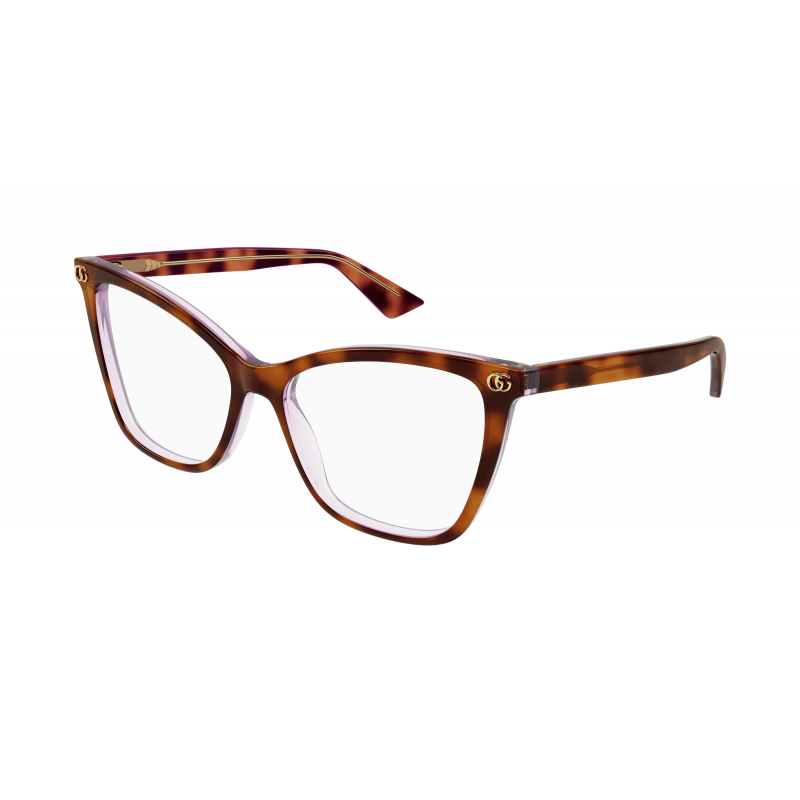 Eyeglasses Gucci GG 1817 O- 004 Havana / Transparent 55mm