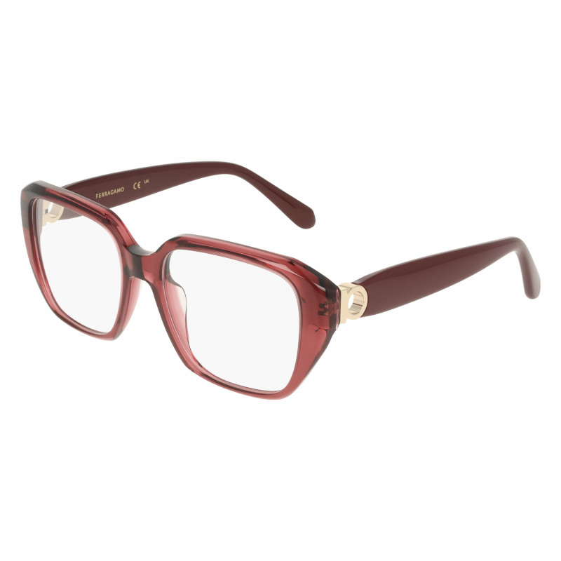 Eyeglasses FERRAGAMO SF 3073 655 Transparent Wine 53mm
