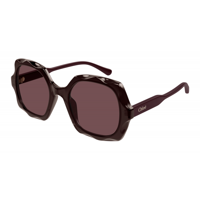 Sunglasses Chloé CH 0226 S- 002 Violet / Burgundy 53mm