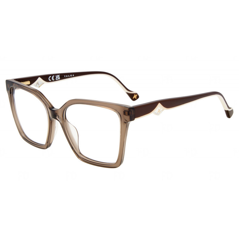 Sunglasses Yalea VYA 234 0alv Transparent Dove Grey - 54mm