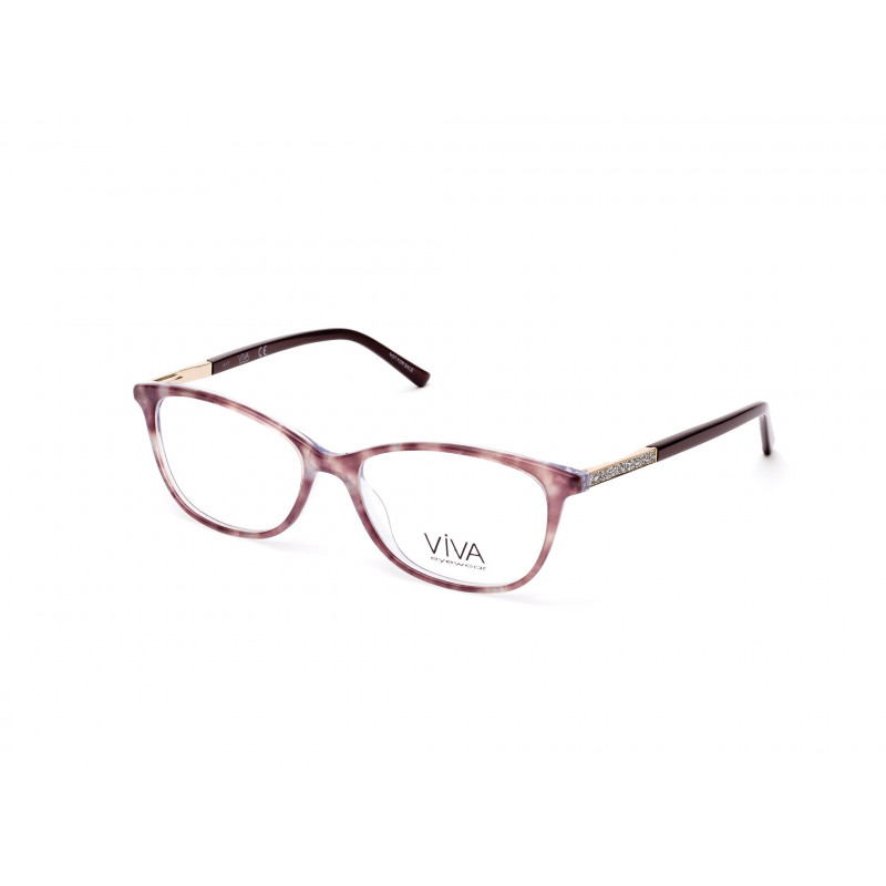Eyeglasses Viva VV 4509 050 Light Brown/Monocolor / Matte Dark Brown 53mm