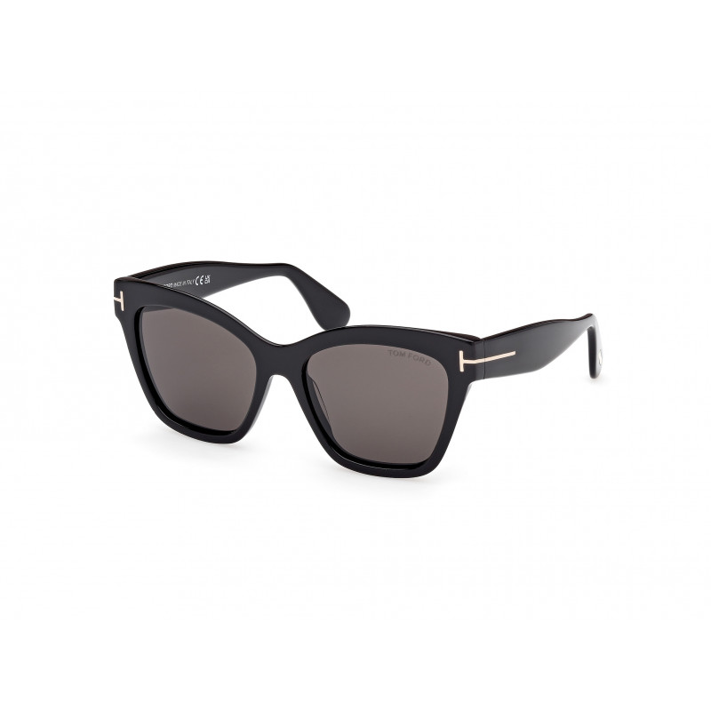 Sunglasses Tom Ford FT 1217 01A Shiny Black / 55mm