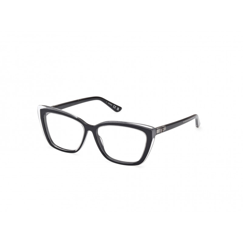 Eyeglasses Guess GU 2977 005 Black/Crystal / 49mm