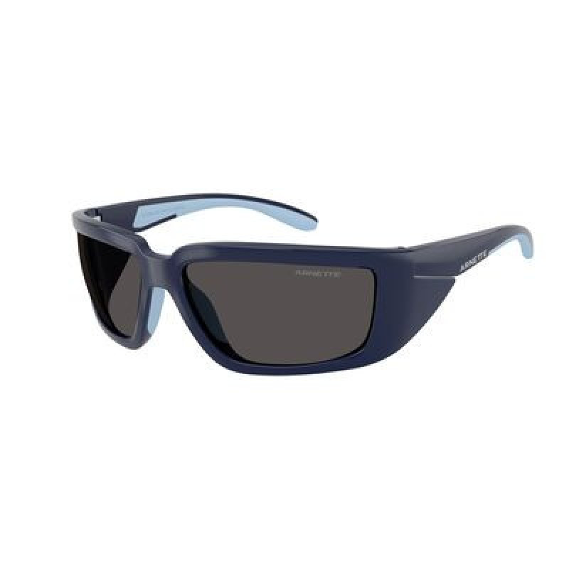 Sunglasses Arnette AN 4355 275987 Dark Blue/Azure Rubber / Grey Policarbonate Standard 62mm